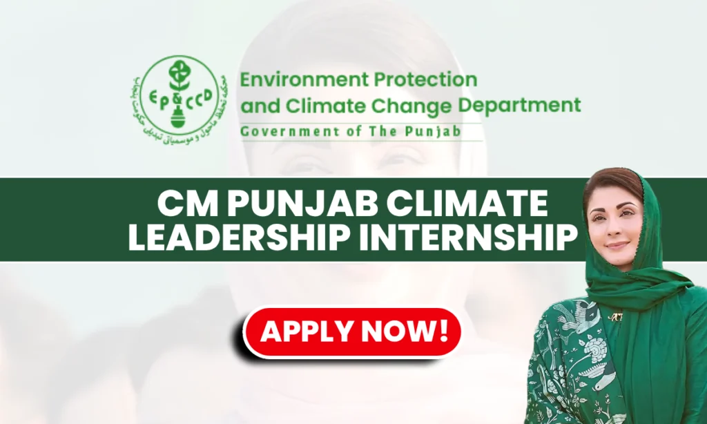 CM Punjab Climate Leadership Internship