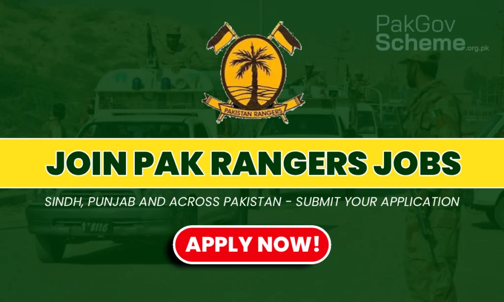 Join PAK Rangers Jobs