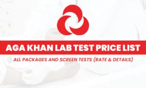 Aga Khan Lab Test Price and Rates List