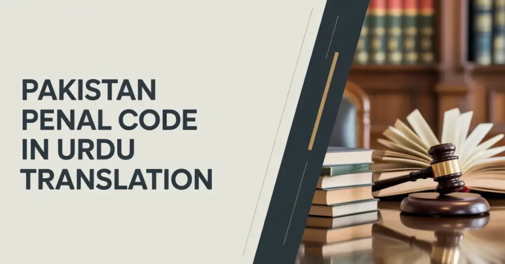 Pakistan Penal Code in Urdu Translation